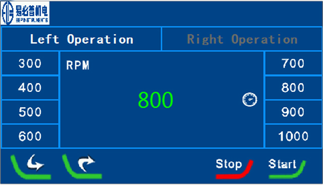 metallographic grinder polisher شاشة تعمل باللمس من آلة تلميع