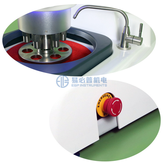GP-1Z Advanced Metallographic Sample Gringding Machine مع التحكم في الحمل