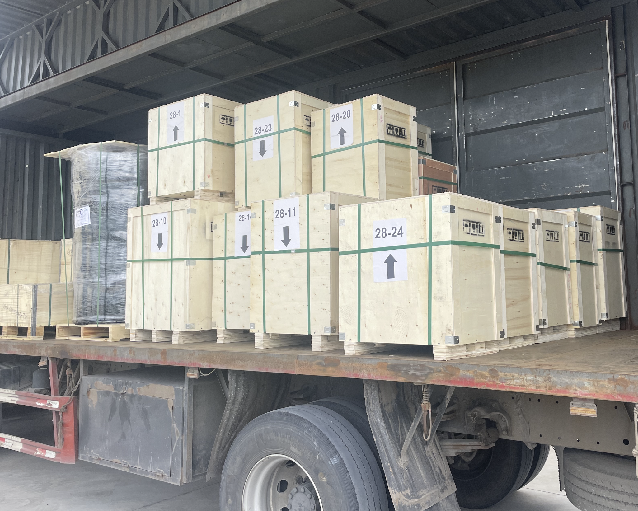 صندوق التعبئة اختبار الصلابة