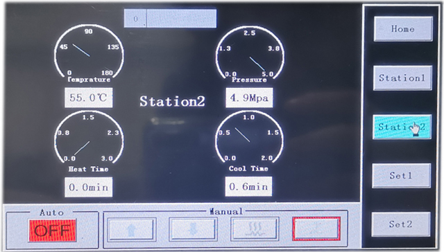 آلة تصاعد الساخنة الصحافة