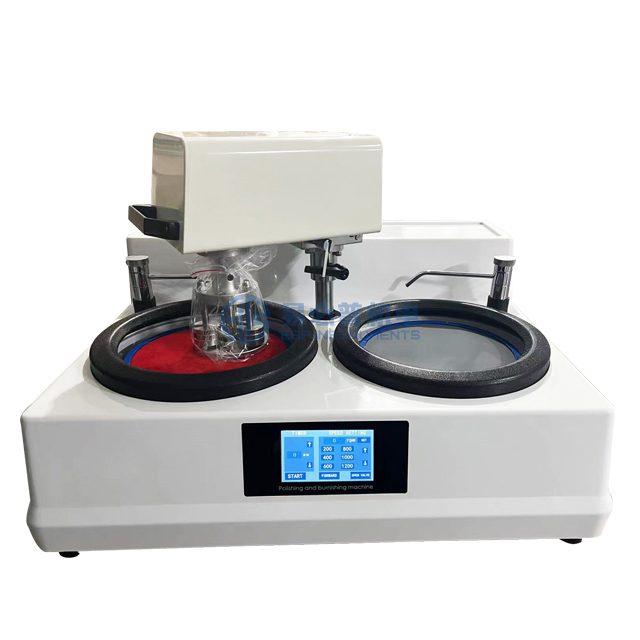 عينة آلة تلميع المطحنة لإعداد العينة المعدنية