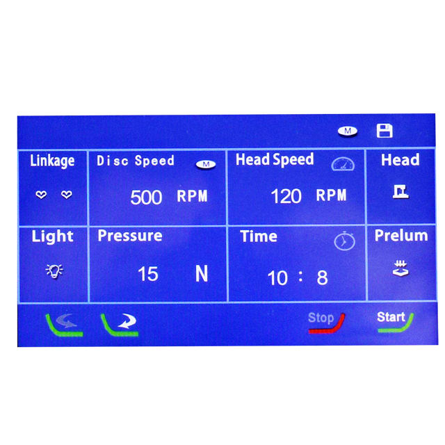 GP-1Z Advanced Metallographic Sample Gringding Machine مع التحكم في الحمل