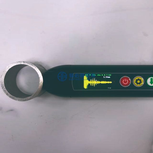 مقياس سمك بالموجات فوق الصوتية الصوتية الكهرومغناطيسية مع قياس سمك مسبار EMAT