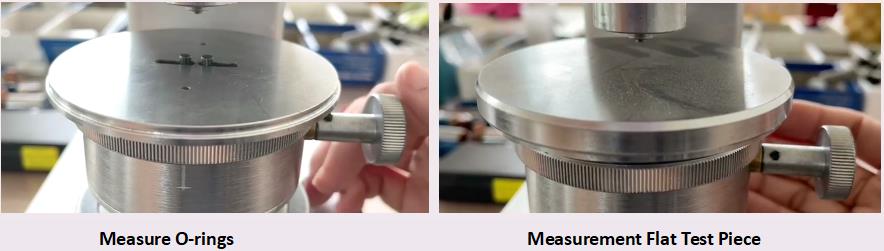 اختبار صلابة IRHD.