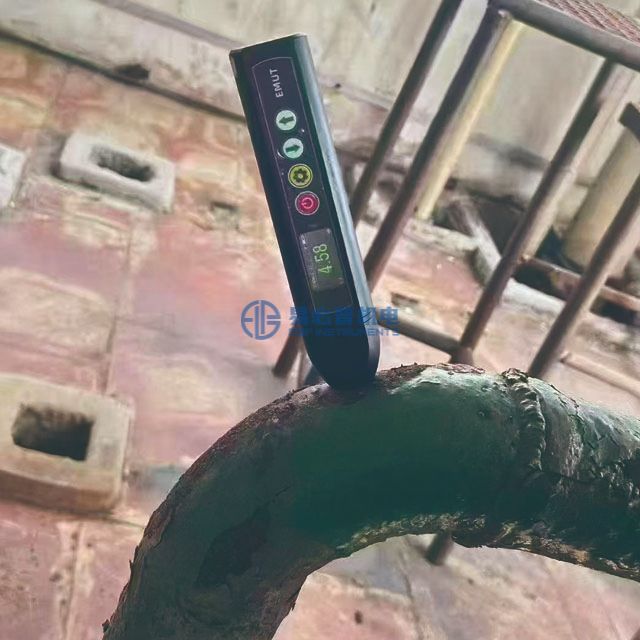 مقياس سمك بالموجات فوق الصوتية الصوتية الكهرومغناطيسية مع قياس سمك مسبار EMAT