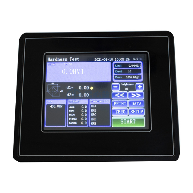 جهاز اختبار الصلابة المحوسب مع مقياس صلابة فيكرز eVIck-1ATS
