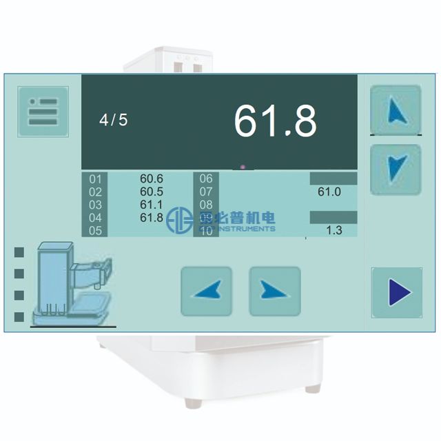 جهاز اختبار صلابة الشاطئ الأوتوماتيكي بالكامل A D OO مقياس التحمل