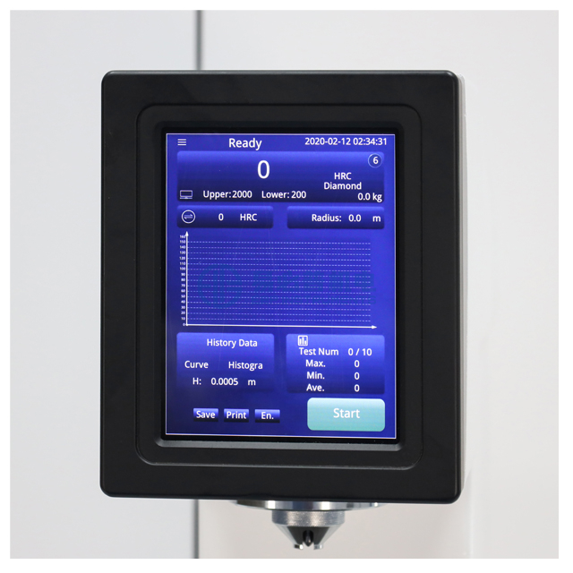 أغلق Loop Advanced Digital Twin Twin Rockwell Hardness Tester مع تصميم خلية الحمل