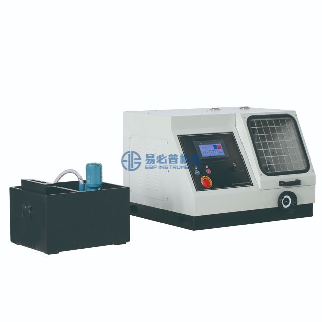 آلة قطع المواد الكاشطة للعينات المعدنية الأوتوماتيكية الدقيقة eCM-350AT