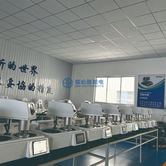 آلة طحن وتلميع هوائية أوتوماتيكية بالكامل للاستخدام المعملي والصناعي